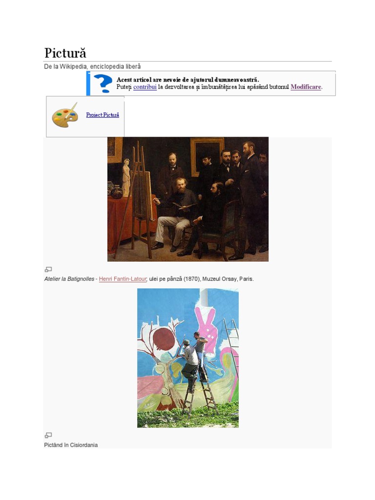 Pictură | PDF