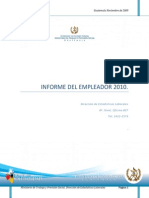 Manual Informe Anual Del Empleador 2010