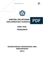 Materi Pelatihan SMP PRAKARYA