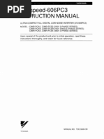 Download Yeskawa vs-606 PC3 Instructions by RASHID SN23389000 doc pdf