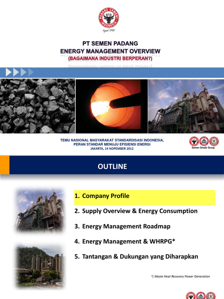 Energy Management in Cement Industry | PDF | Energy Development ...