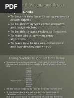 Chapter 09 - Vectors and Arrays