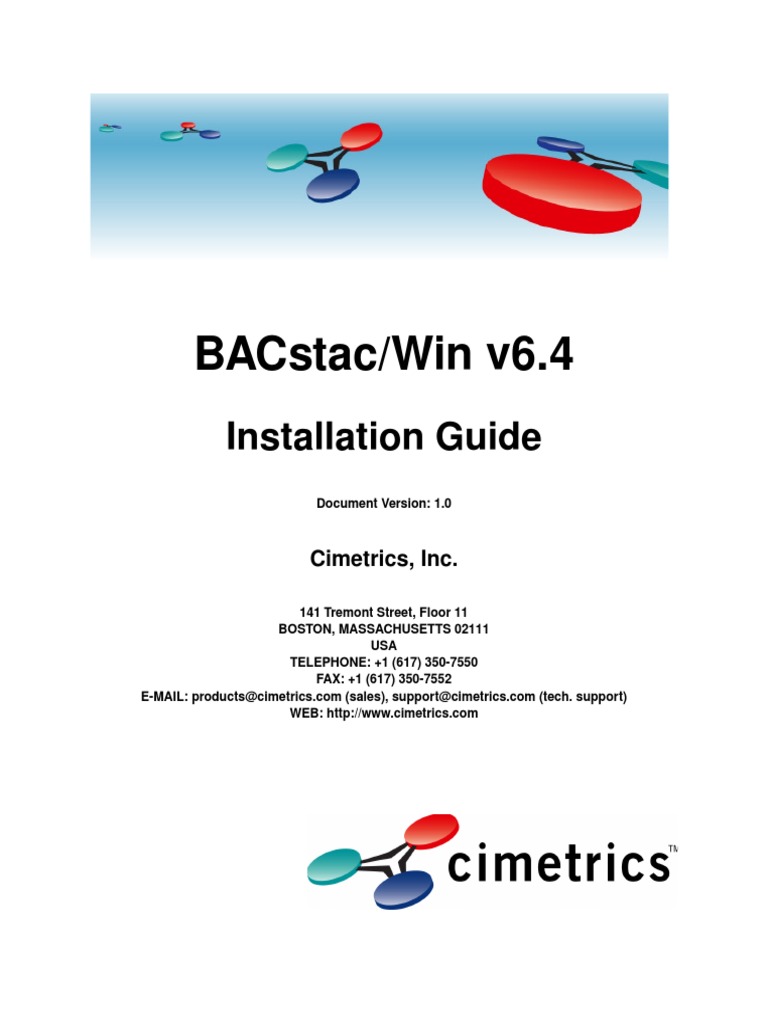 Cimetrics BacStac V6.0 Manual | PDF | Port (Computer Networking ...
