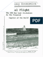 Martin Armstrong - Capital Flight the USA Has Lost Its Stature as the Financial Capital of the World (Nov 2009)