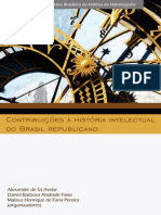 AVELAR, A; FARIA, D; PEREIRA, M. Contribuições à História Intelectual Do Brasil Republicano