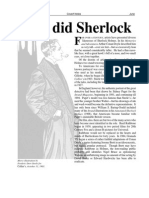 What Did Sherlock Holmes Look Like?