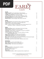 Download Lunch by Fare Restaurant SN233910176 doc pdf