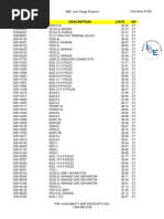 ABB Price Book 480