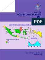 Profil Kesehatan Indonesia-2001