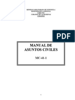 1 Manual de Asuntos Civiles.