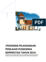 Pedoman Pelaksanaan Penilaian Puskesmas Berprestasi Tahun 2014