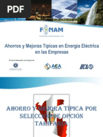 Ahorros y Mejoras Electricas
