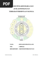 Download ANALISIS PENGARUH HARGA DAN  JUMLAH PENDAPATAN TERHADAP PERMINTAAN MANGGA by naldonal SN233919704 doc pdf