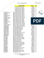 ABB Price Book 604