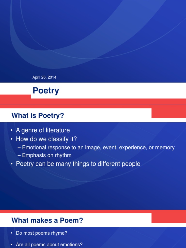 Types of poetry pdf picture