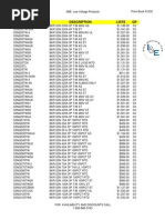 ABB Price Book 618