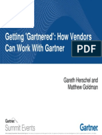 Getting Gartnered How Vendors Can Work With Gartner
