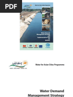 Water Demand Management Strategy and Implementation Plan for Bhopal