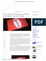 Cara Update Ke Android 4.4.3 Kitkat Pada Galaxy Tab 2 7