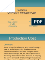 Overview of Production Cost