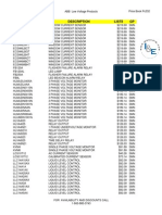 ABB Price Book 681