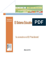 Sistema Educativo Español (Castellano)