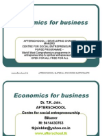 26 july Economics for business