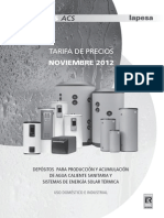 Lapesa Tarifa 2012 PDF