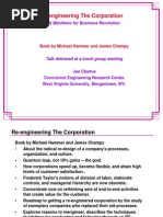 Re-Engineering the Corporation - Presenting the Book by Hammer and Champy