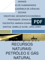 Exploração Dos Recursos Naturais