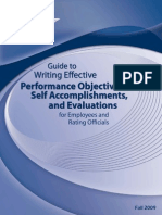 Guide Writing Effective Objectives