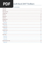 Excel Tool Bars