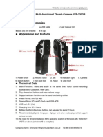 JVE-3303B Multi-functional Thumb Camera User Manual