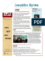 The Official Newsletter of Imagine No Malaria Dec 2009