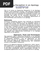 Download Detecting Deception in an Apology by Ian Trudel SN23395937 doc pdf