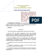 24-10 - BRASIL 2007 - Decreto 6094