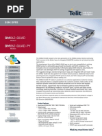 Telit GM862-QUAD PY Datasheet