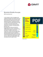 Borehole Shuttle Principle: DMT Downhole Tool