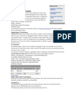 SQL Query Statements