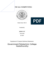 Optical Computing: Government Polytechnic College Kaduthuruthy