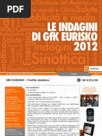 Le Indagini Eurisko 2012