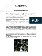 Historia Del Basquet