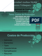 Costos de Produccion