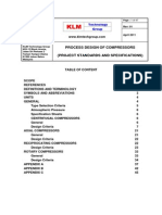 Project Standards and Specifications Compresser Systems Rev01