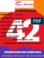 Hospedaje y Viaje al Cervantino 2014 - Itinerario