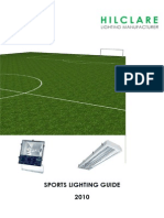 Hilclare Sports Lighting Guide