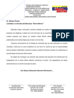 Carta Comité de Salud