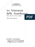 Mario Gabrieli Le Letterature Della Scandinavia