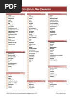 Ex0008-ChecklistParaCasamento