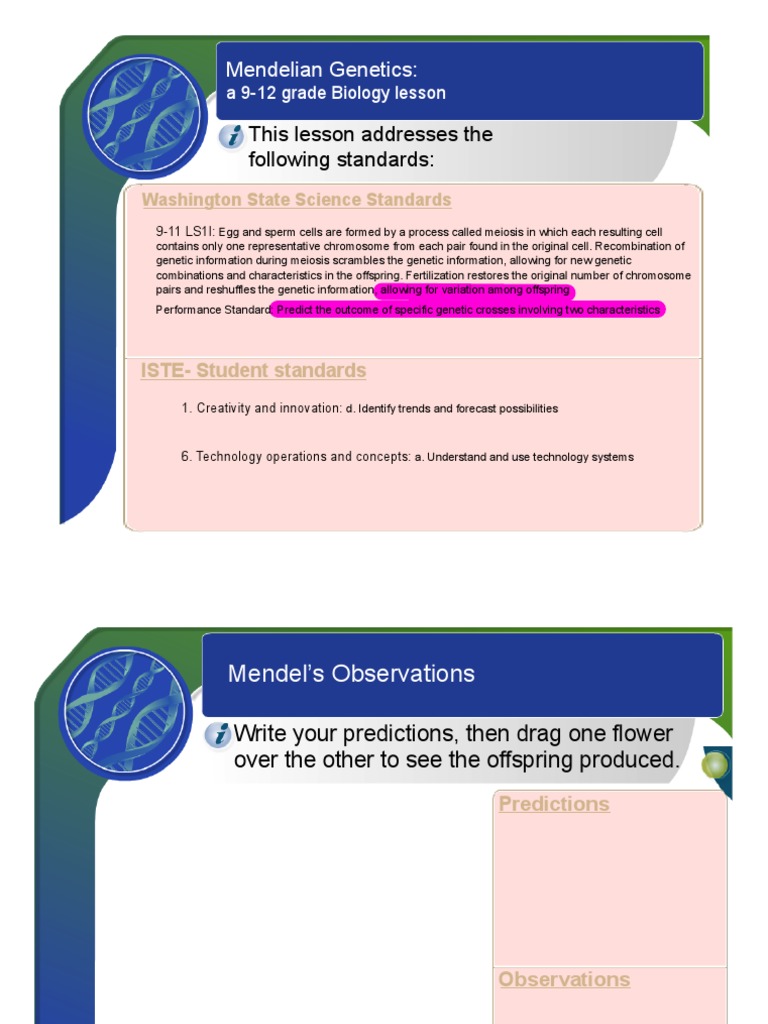 Genetics Short Presentation | PDF | Self-Improvement
